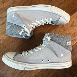 Converse Chuck Taylor All Star Peel Back Suede Grey Sz Mens 10 Womens 12 136425C